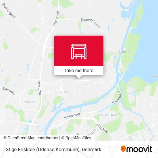 Stige Friskole (Odense Kommune) map