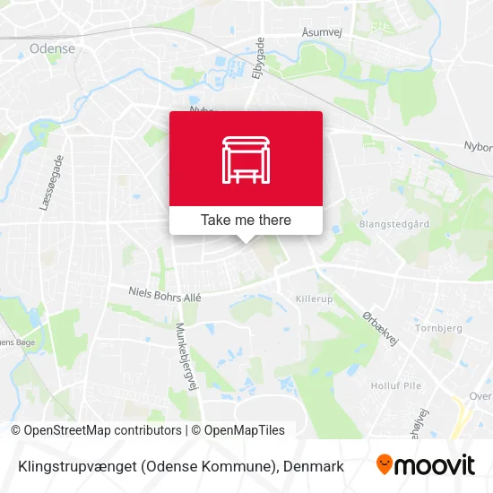 Klingstrupvænget (Odense Kommune) map