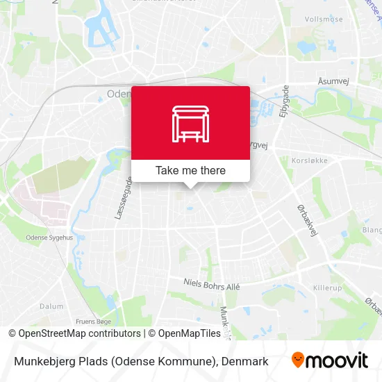 Munkebjerg Plads (Odense Kommune) map