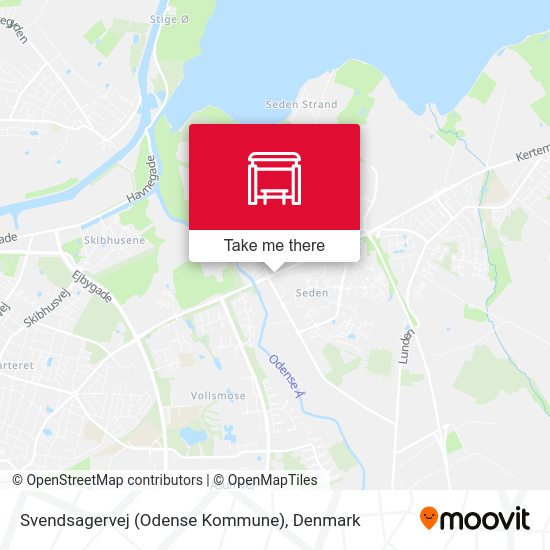 Svendsagervej (Odense Kommune) map