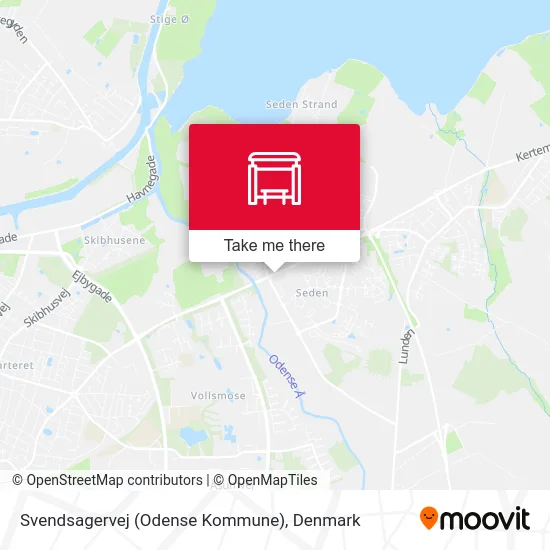 Svendsagervej (Odense Kommune) map