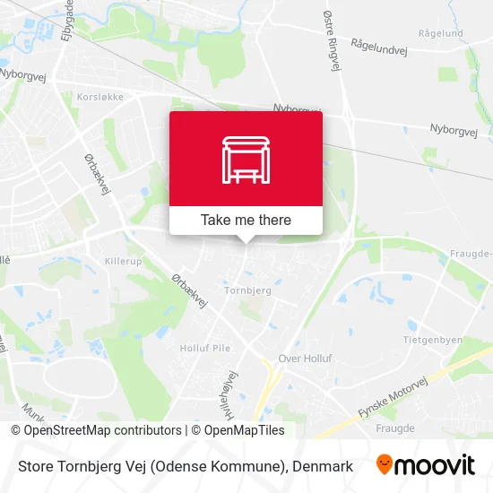 Store Tornbjerg Vej (Odense Kommune) map