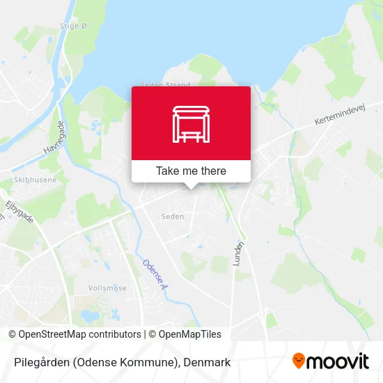 Pilegården (Odense Kommune) map