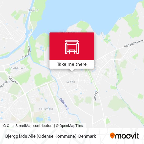 Bjerggårds Allé (Odense Kommune) map