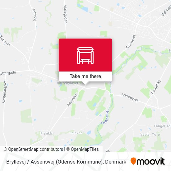Bryllevej / Assensvej (Odense Kommune) map