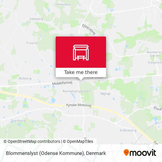 Blommenslyst (Odense Kommune) map