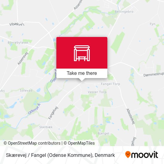 Skærevej / Fangel (Odense Kommune) map