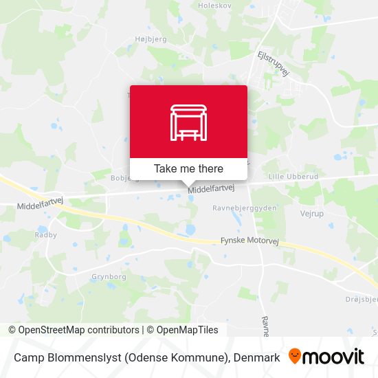 Camp Blommenslyst (Odense Kommune) map