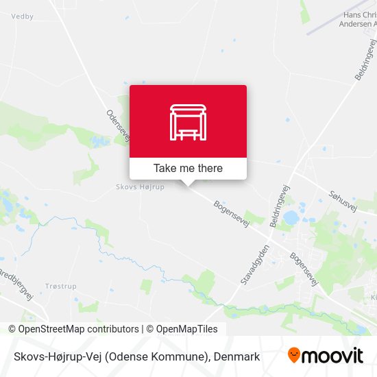 Skovs-Højrup-Vej (Odense Kommune) map