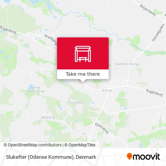 Slukefter (Odense Kommune) map