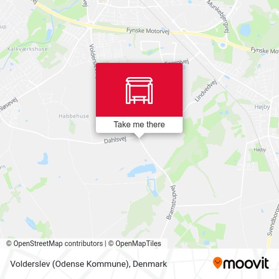 Volderslev (Odense Kommune) map