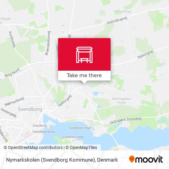 Nymarkskolen (Svendborg Kommune) map
