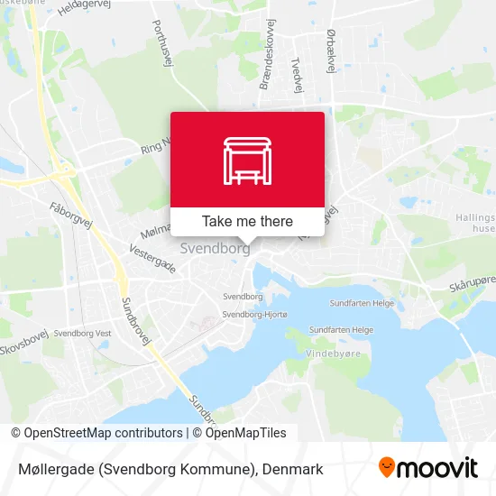 Møllergade (Svendborg Kommune) map