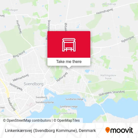 Linkenkærsvej (Svendborg Kommune) map