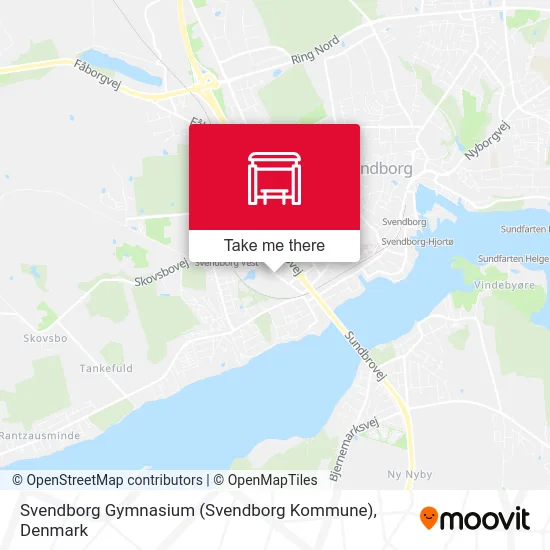 Svendborg Gymnasium (Svendborg Kommune) map