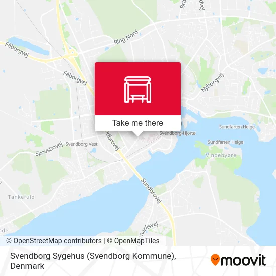 Svendborg Sygehus (Svendborg Kommune) map