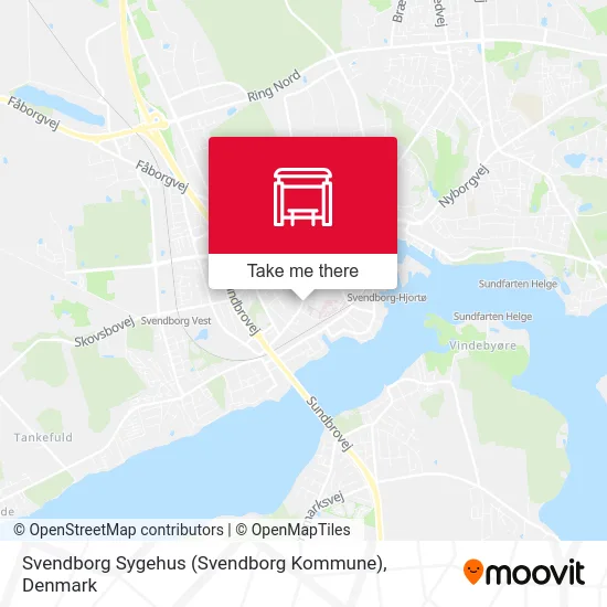 Svendborg Sygehus (Svendborg Kommune) map