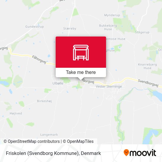 Friskolen (Svendborg Kommune) map
