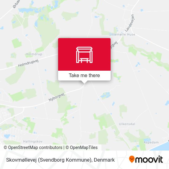 Skovmøllevej (Svendborg Kommune) map