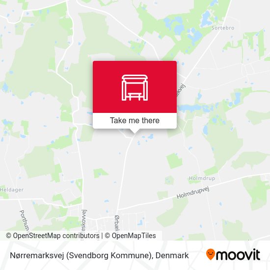 Nørremarksvej (Svendborg Kommune) map