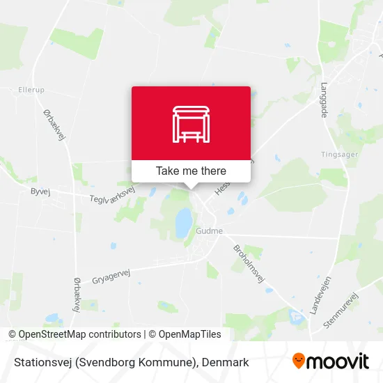Stationsvej (Svendborg Kommune) map