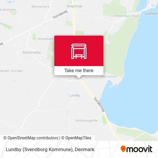 Lundby (Svendborg Kommune) map