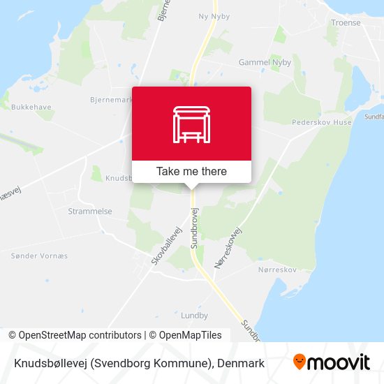 Knudsbøllevej (Svendborg Kommune) map