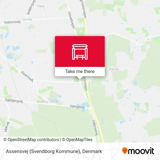 Assensvej (Svendborg Kommune) map