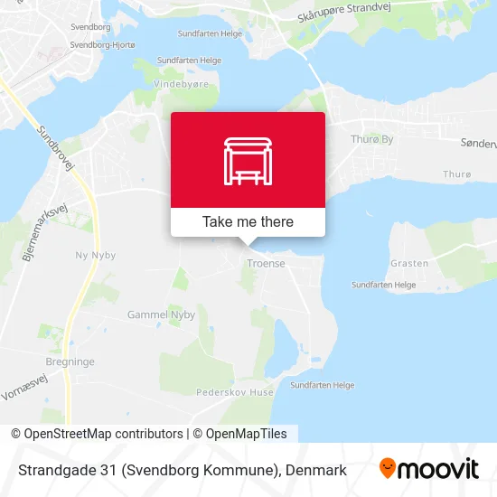 Strandgade 31 (Svendborg Kommune) map