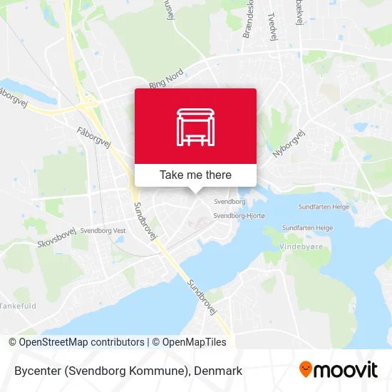 Bycenter (Svendborg Kommune) map