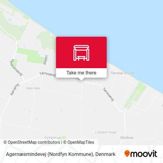 Agernæsmindevej (Nordfyn Kommune) map