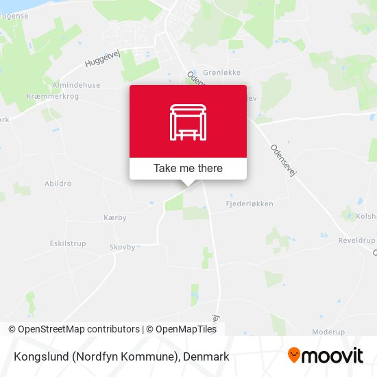 Kongslund (Nordfyn Kommune) map