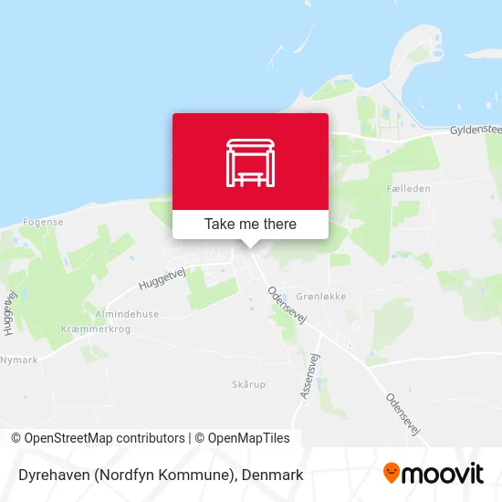 Dyrehaven (Nordfyn Kommune) map