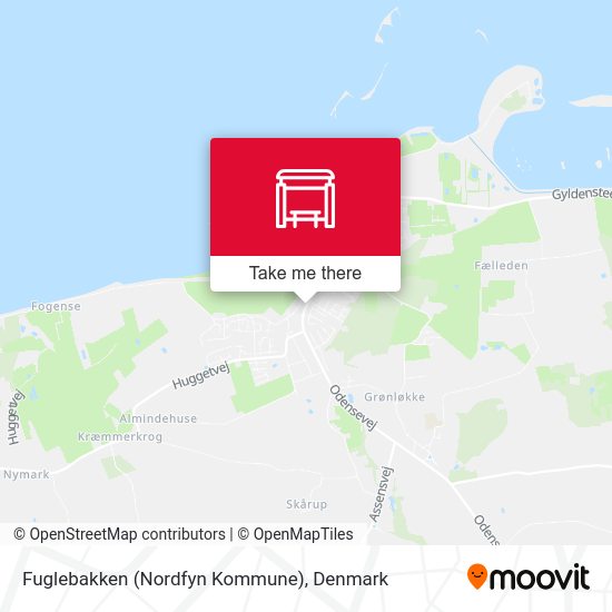 Fuglebakken (Nordfyn Kommune) map