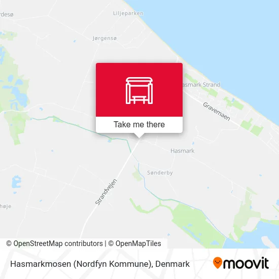 Hasmarkmosen (Nordfyn Kommune) map