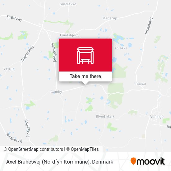 Axel Brahesvej (Nordfyn Kommune) map