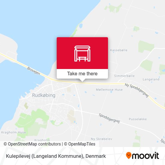 Kulepilevej (Langeland Kommune) map