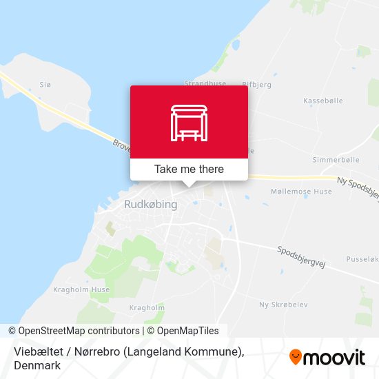 Viebæltet / Nørrebro (Langeland Kommune) map