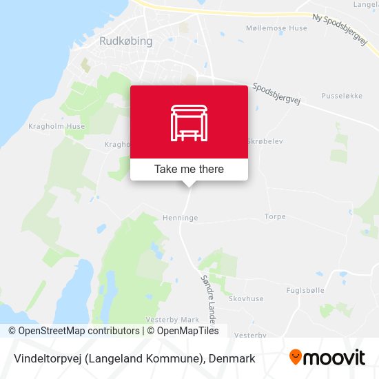 Vindeltorpvej (Langeland Kommune) map