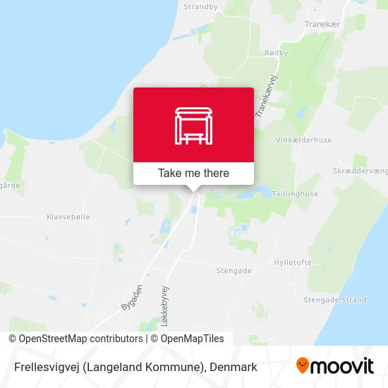 Frellesvigvej (Langeland Kommune) map