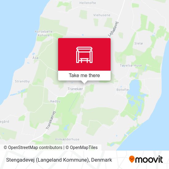 Stengadevej (Langeland Kommune) map