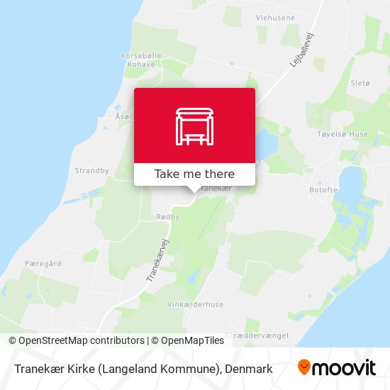 Tranekær Kirke (Langeland Kommune) map