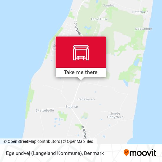 Egelundvej (Langeland Kommune) map