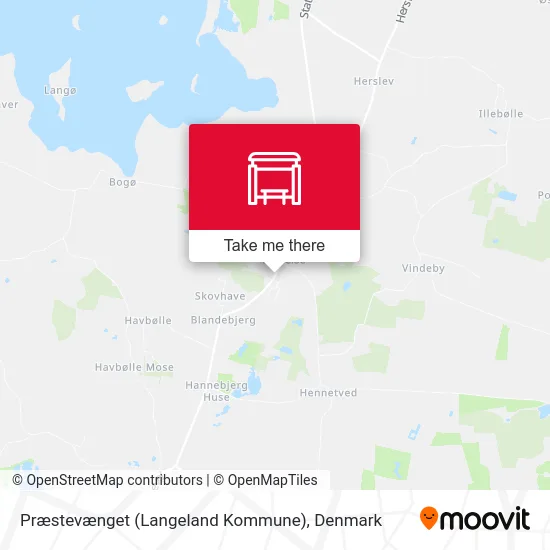 Præstevænget (Langeland Kommune) map