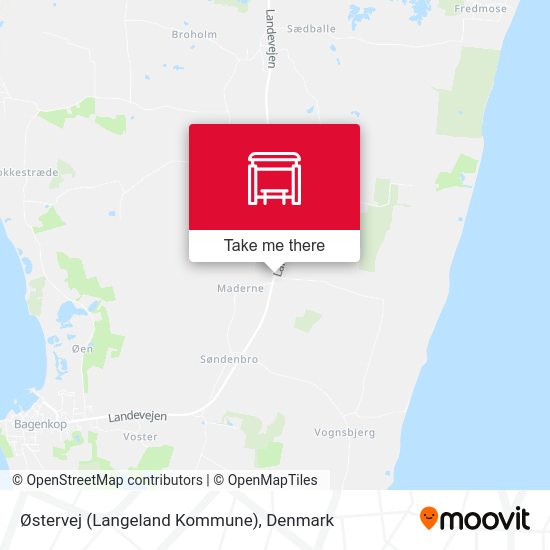 Østervej (Langeland Kommune) map