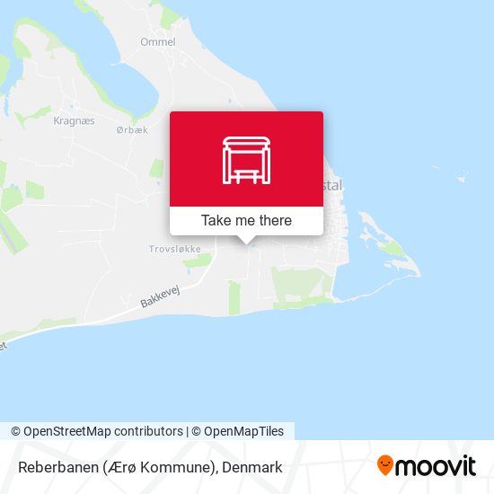 Reberbanen (Ærø Kommune) map