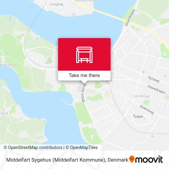 Middelfart Sygehus (Middelfart Kommune) map