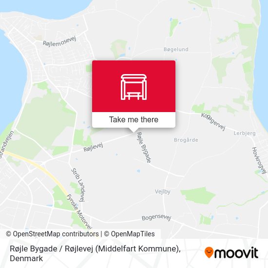 Røjle Bygade / Røjlevej (Middelfart Kommune) map