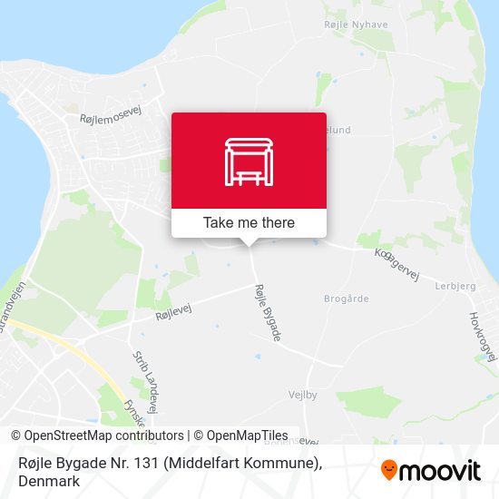 Røjle Bygade Nr. 131 (Middelfart Kommune) map