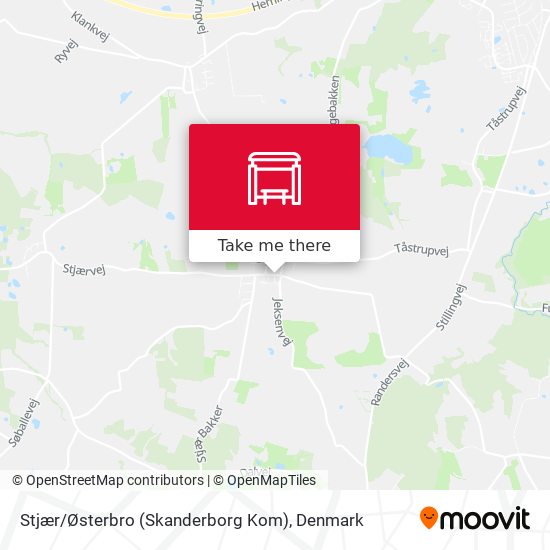 Stjær / Østerbro (Skanderborg Kom) map